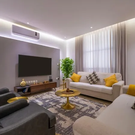 Luxurious Three Bedroom Apartment North of Riyadh شقة فخمة مكونة من ثلاث غرف نوم شمال الرياض-3