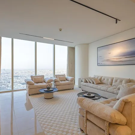 Luxury apartment city view Rafal Tower شقة فاخرة مطلة على المدينة برج رافال 2BR-2