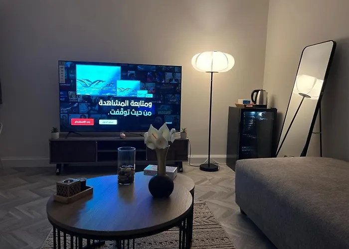 استديو انيق وهادئ بدخول ذكي في حي القيروان