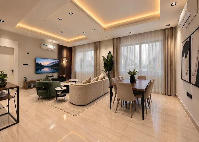 Luxury 3Br Close To Boulevard Extra Maid Room